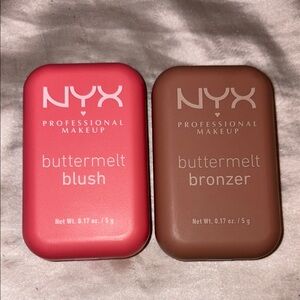NYX Buttermelt Blush and Bronzer Set